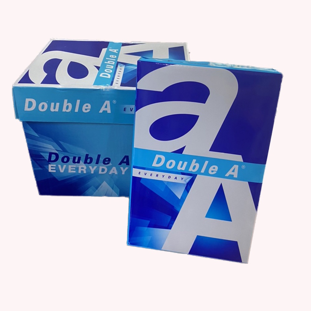 Giấy A4 Double A định lượng 70gsm - thùng 5 ram