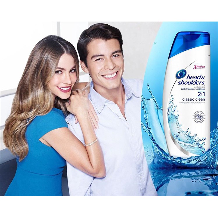 Dầu Gội và Xả Head & Shoulders 2 in 1 Dry Scalp Care USA (700ml)