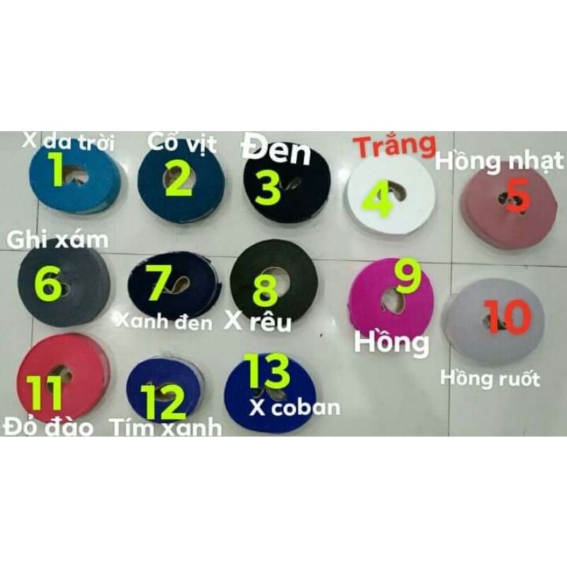 Cuộn viền thô cắt xéo 50- 70m  mềm đẹp  bảng 2-3cm