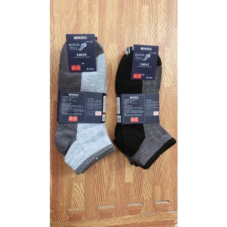 Tất nam ngắn cồ hàng uni/men vnxk, khử mùi hôi, 100% dệt sợi cotton.
