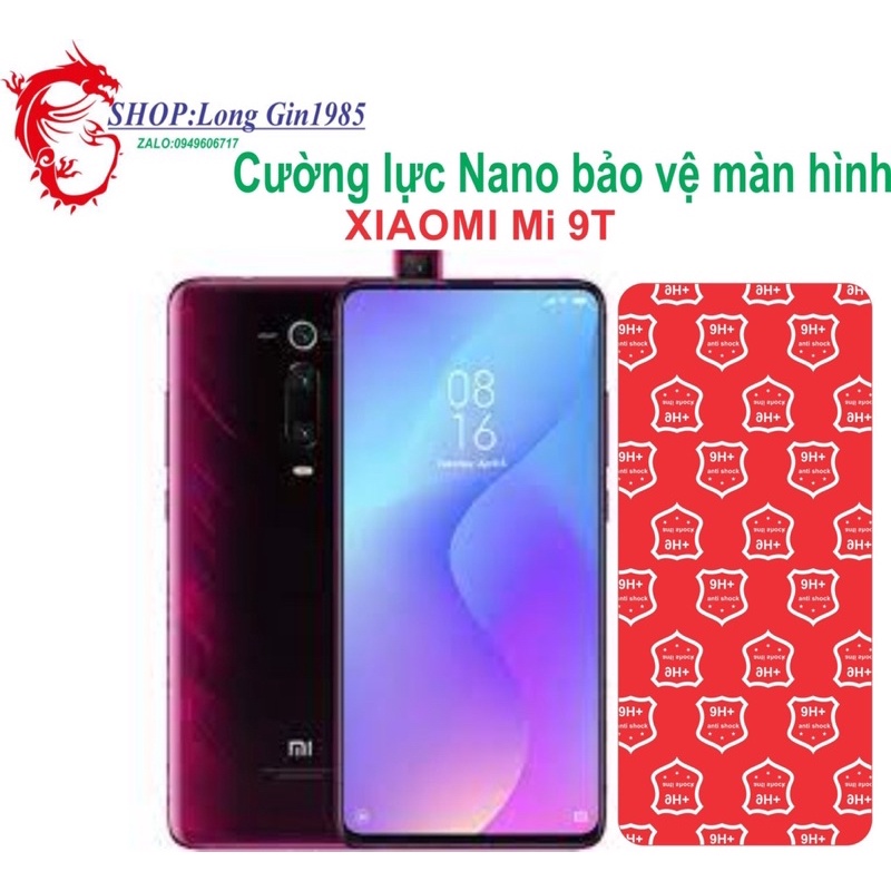 Xiaomi Mi 9T Cường lực Nano chống va đập chống trầy xước tốt