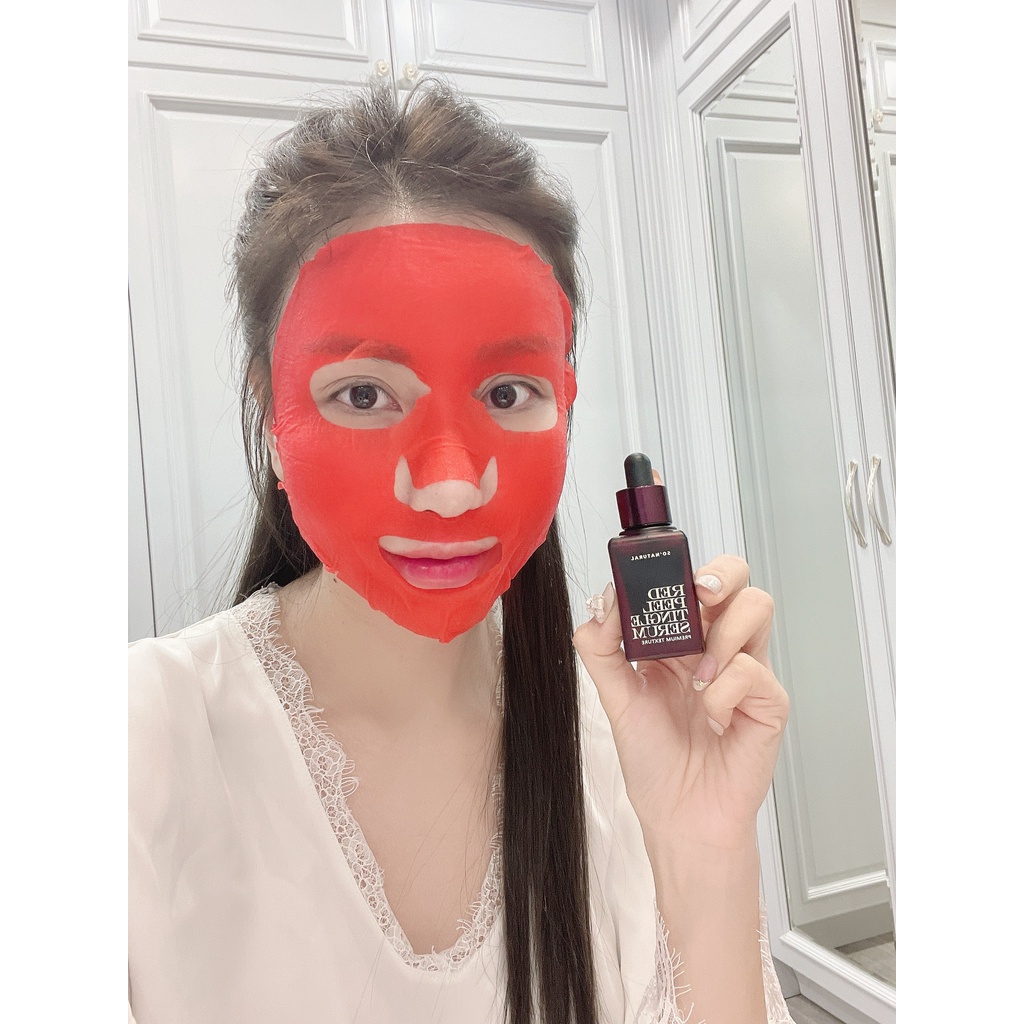 Mặt Nạ Dưỡng Da Cân Bằng Độ PH Red Ampoule Mask PH 5.5 So Natural 5gram