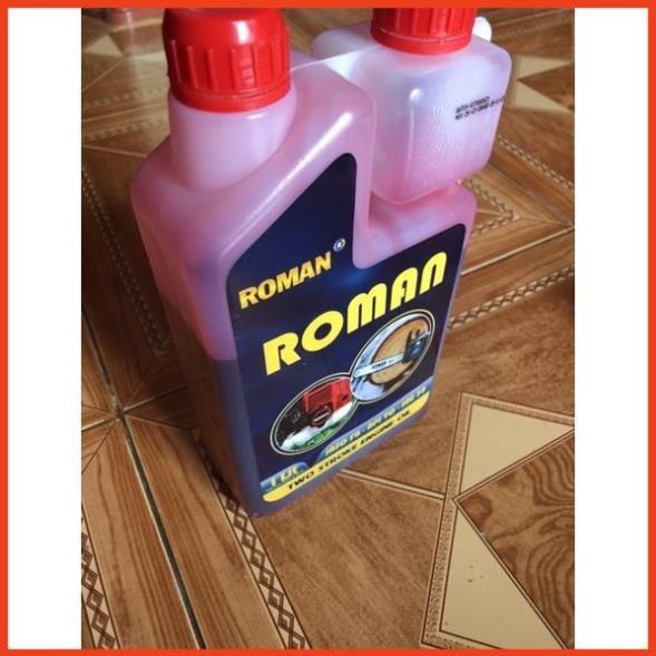 Nhớt pha xăng cho động cơ 2 thì ROMAN cho máy cưa xích, cắt cỏ .