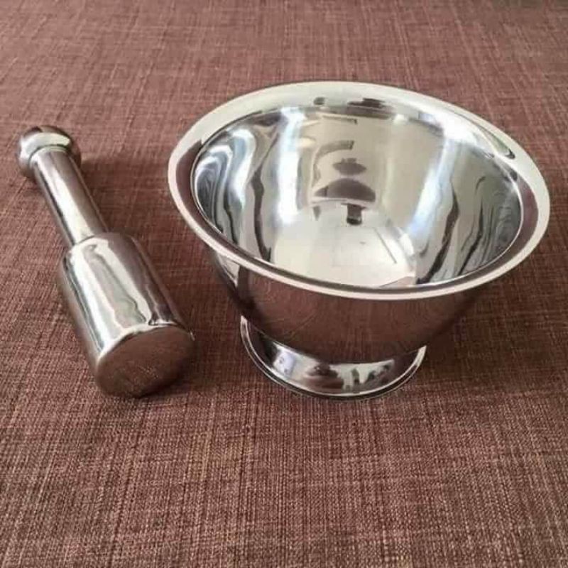 Bộ chày cối inox ( loại to)