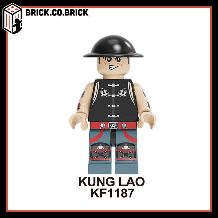 Mortal Kombat Đồ Chơi Lắp Ráp Non LEGO Mô Hình Scorpion Raiden Baraka Kitana Jax Kung Lao KF6094