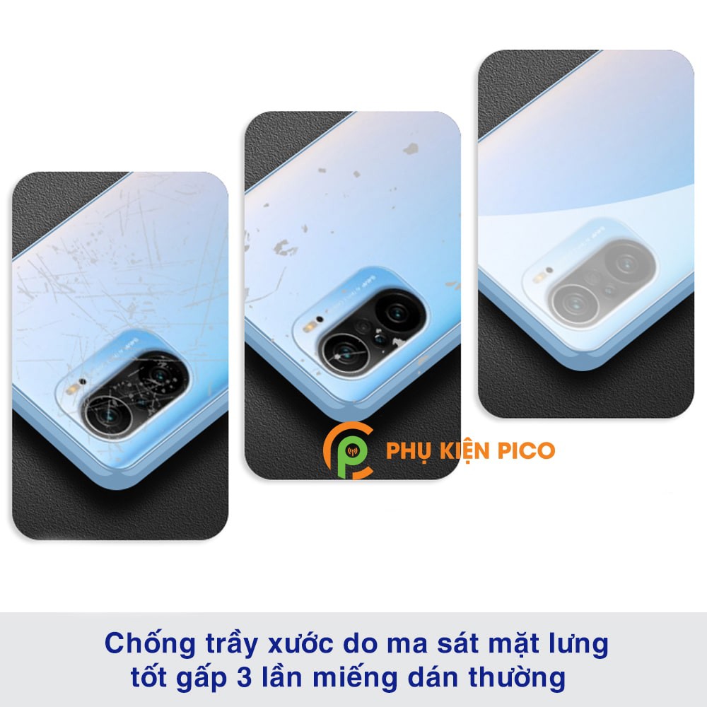 Dán lưng Mi 11i full mặt lưng dẻo trong suốt PPF tự phục hồi vết xước - Dán lưng Xiaomi Mi 11i