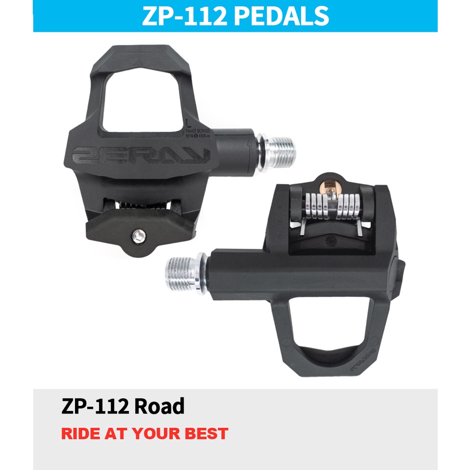 Bàn Đạp Sợi Carbon Siêu Nhẹ Zeray 110 Nâng Cấp ZP-112 Cho Xe Đạp LOOK KEO