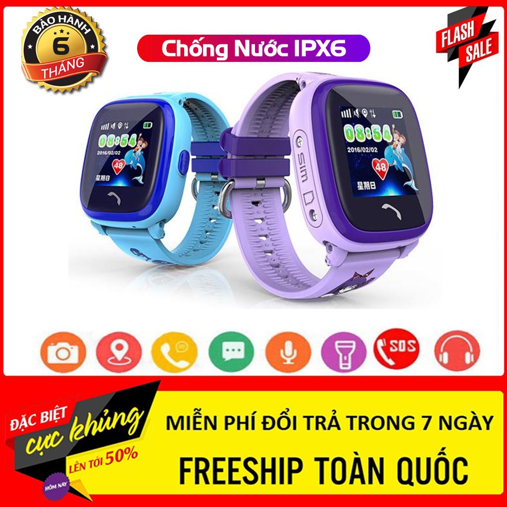 Đồng hồ định vị thông minh cho trẻ em Prokids DF25G | Chống nước tiêu chuẩn IP26