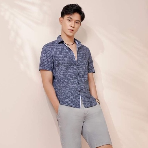 Áo sơ mi Nam ngắn tay Slim fit DGCS - SASNCB31M-S