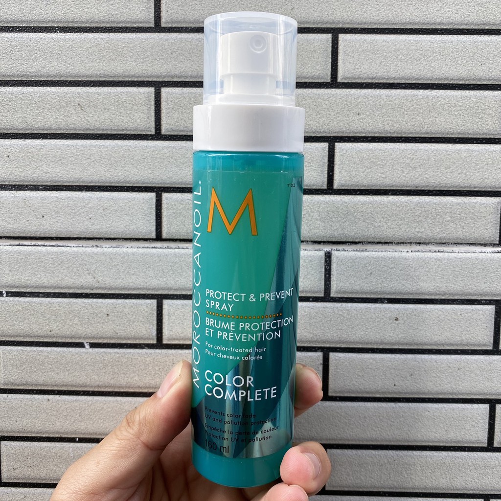 Chính hãng  Xịt bảo vệ màu và ngăn ngừa Moroccanoil Protect &amp; Prevent Spray 160ml - New 2021