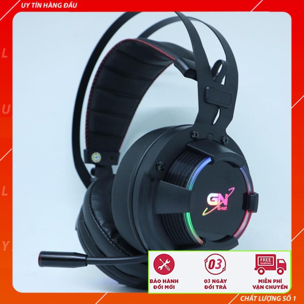 Tai Nghe Gaming GNet GH268 - Led RGB - Âm Thanh 7.1 Cổng USB - BH 12 Tháng chính hãng