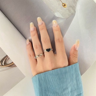 2 chiếc nhẫn đeo tay phong cách Hàn Quốc
