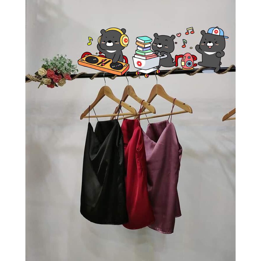 [ Mã WASTAPR giảm 10K đơn 50K] Áo 2 dây CỔ ĐỖ xuất dư - MIN Boutiques - Ảnh thật - Chất phi bóng bao đẹp | BigBuy360 - bigbuy360.vn