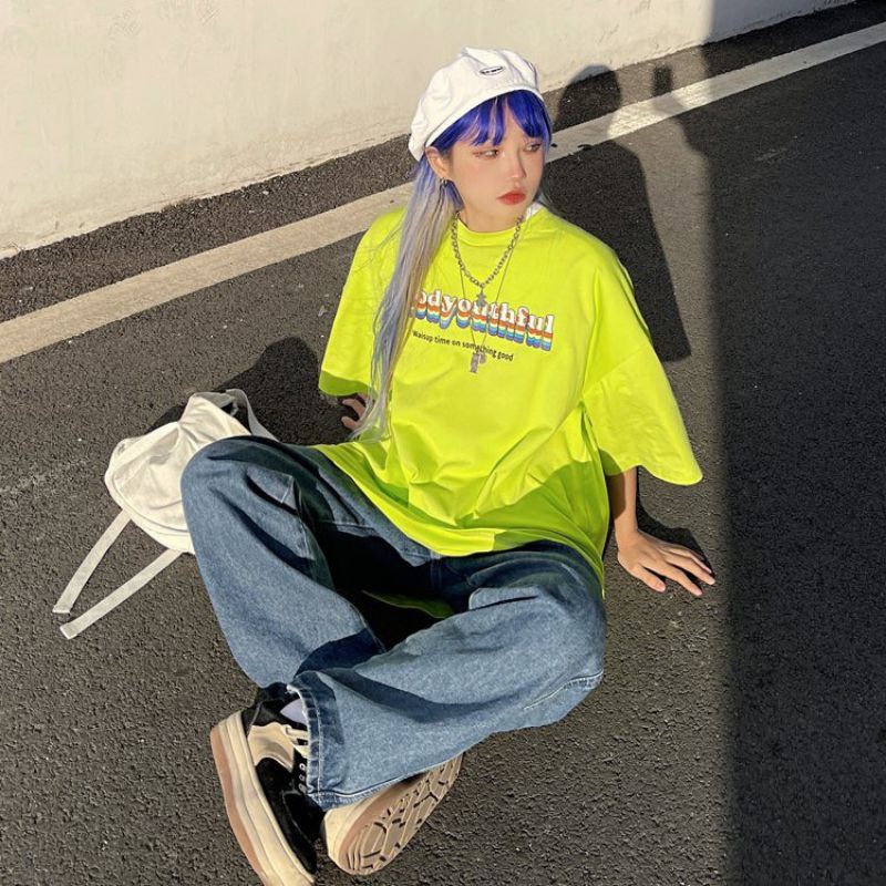 Áo thun❤Có size tay lỡ unisex Glodyouthful