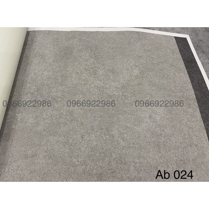 Giấy Dán Tường Giả Xi Măng Nhám,loại dày 16,5m2/cuộn