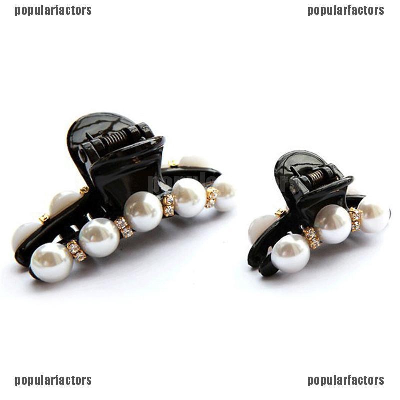 Tóc Giả Đính Ngọc Trai Phong Cách Hàn Quốc