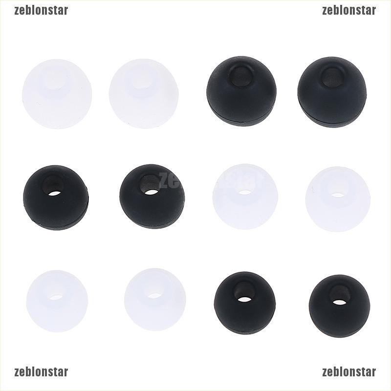 ❤Set 6 Cặp Nút Tai Nghe Có Dây Bằng Silicone (S + m + L)