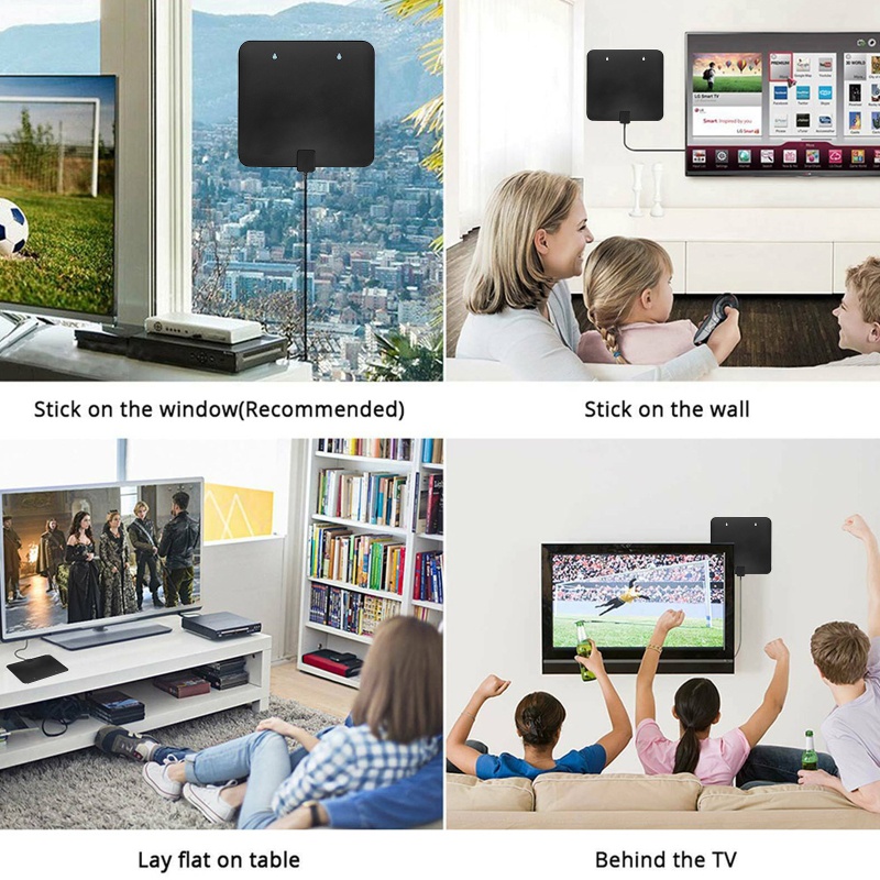 Ăng Ten Kỹ Thuật Số Khuếch Đại Tín Hiệu Trong Nhà Độ Nét Cao zzz HDTV