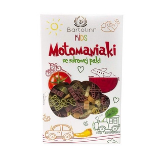 Mì nui rau củ cho bé hình xe động cơ Bartolini 250g