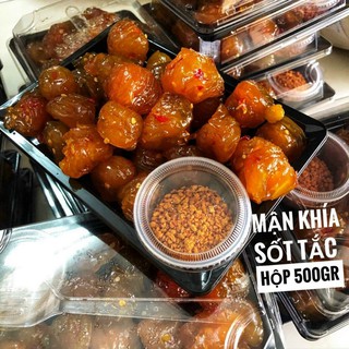Handmade Mận Khía Sốt Muối Tắc