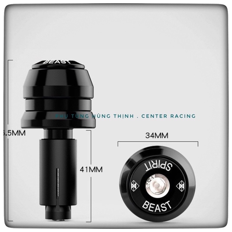 Gù tay lái Spirit Beast L5 1 cặp