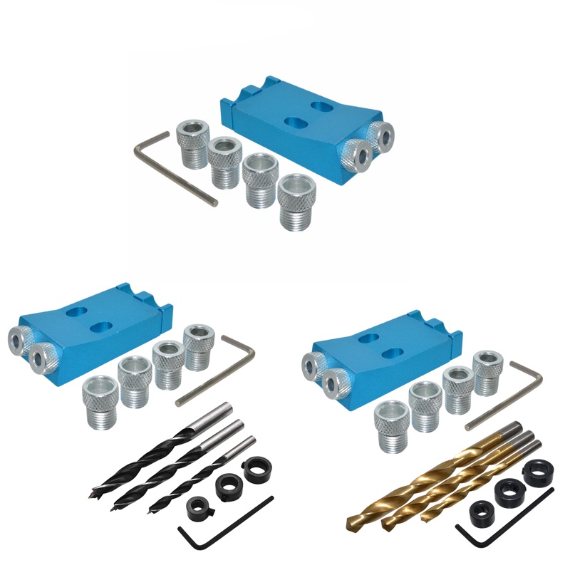 Bộ Mũi Khoan Góc 15 Độ Bằng Hợp Kim Nhôm Chuyên Dụng Cho Chế Biến Gỗ