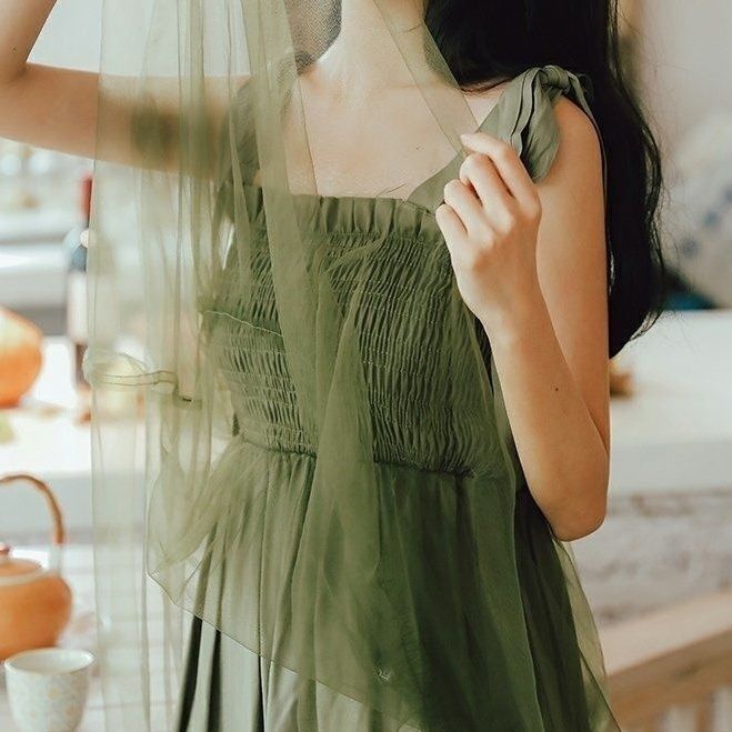 Đầm Hai Dây Thiết Kế Mới Xinh Xắn Thời Trang Dành Cho Mùa Hè