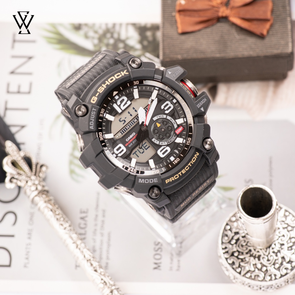 Đồng Hồ Điện Tử Nam Casio G-Shock WATCHSTORE GG-1000-1ADR Thiết Kế Mặt Kính Khoáng Tròn 55mm, Dây Nhựa, Vỏ Thép Không Gỉ