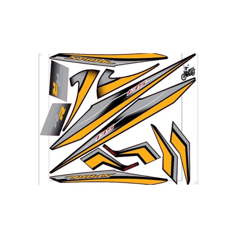 Tem rời ex 2010 vàng bạc xe đen