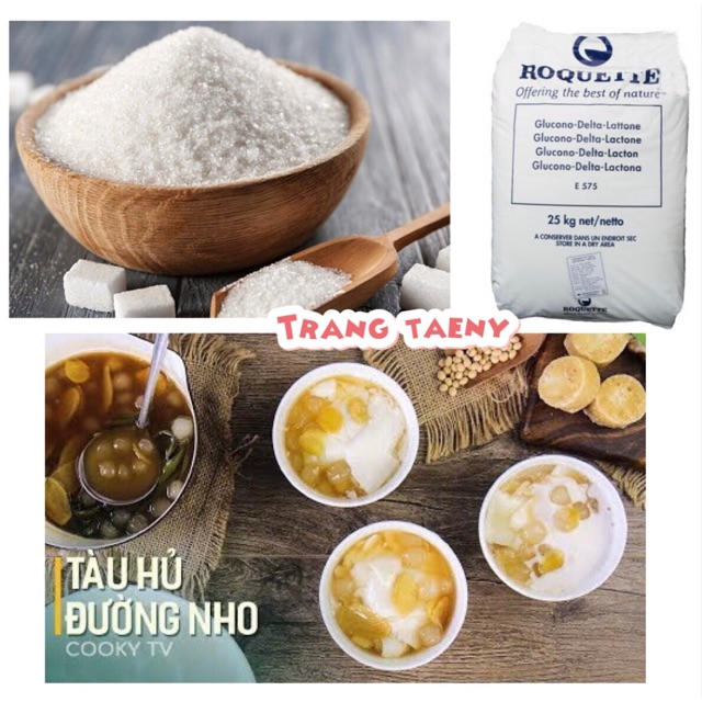 Đường nho Ý 1kg / Đường nho làm tào phớ