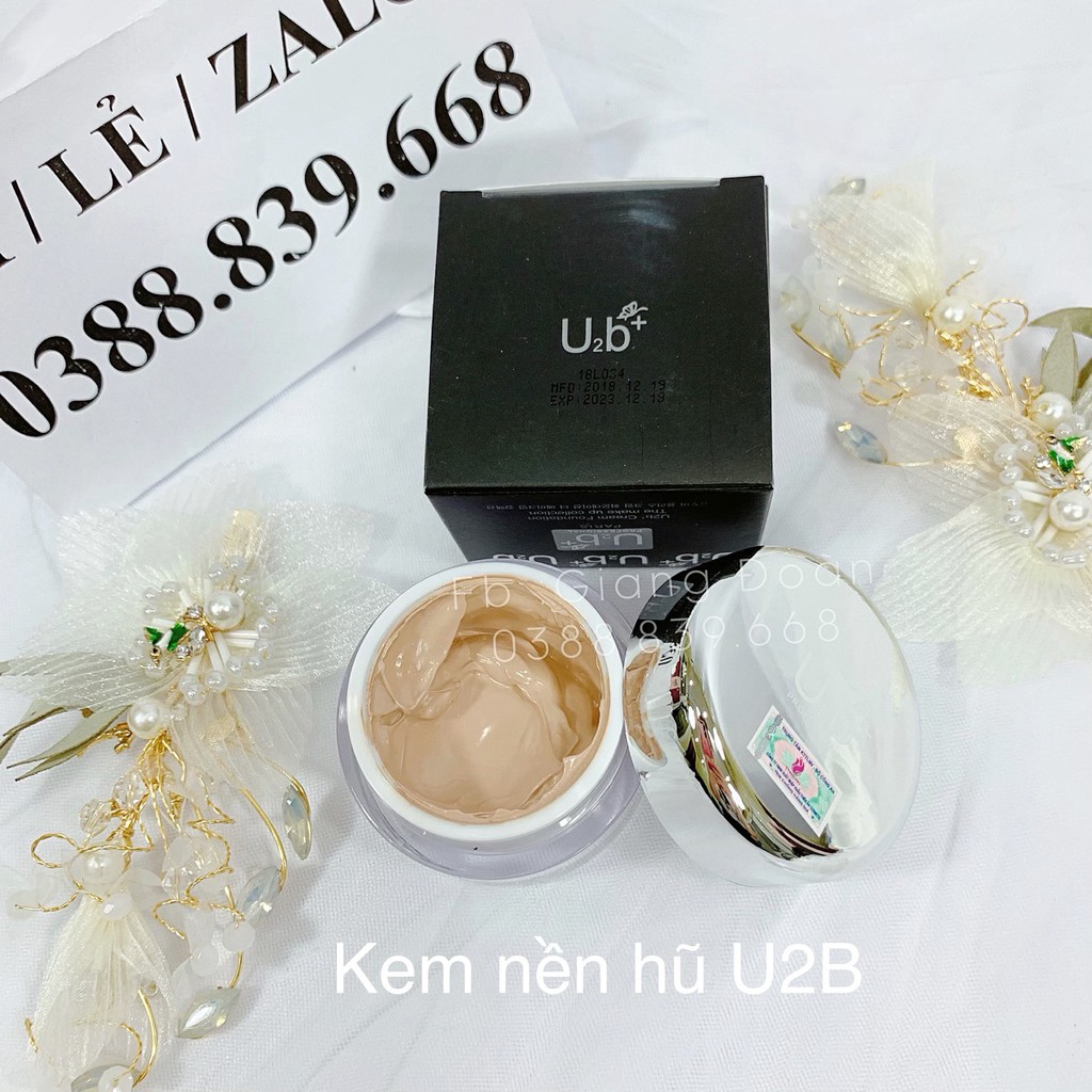 Kem Nền Hũ U2B Dưỡng Ẩm Chống Nắng Siêu Đậm Đặc | BigBuy360 - bigbuy360.vn