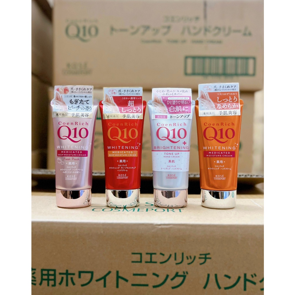 Kem dưỡng da tay Kose Coen Rich Q10 Nhật Bản 80g