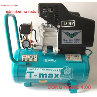 Máy nén khí TMAX mini 24L -2.0 HP, máy nén khí 100% dây đồng