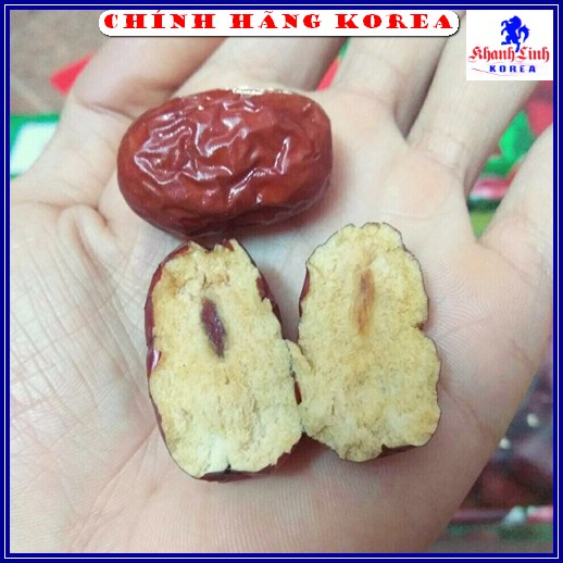 Táo Đỏ Hàn Quốc Sấy Khô Chính Hãng, Túi 500gr