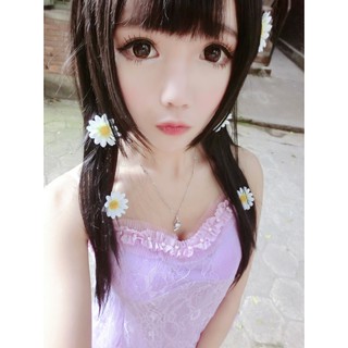 [Hot] Buộc tóc , cài tóc hoa cúc Hàn Quốc