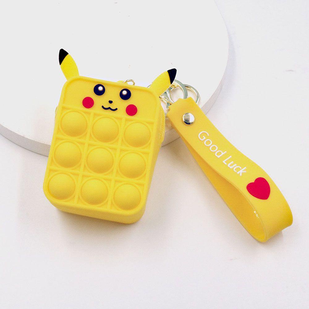 Dwayne Rodent Pioneer Móc Khóa Mặt Dây Chuyền Chìa Khóa / Tiền Xu Bằng Silicone Nhấn Ngón Tay Cảm Biến