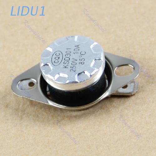 1 công tắc nhiệt độ LIDU1 PC KSD301 85 C NC