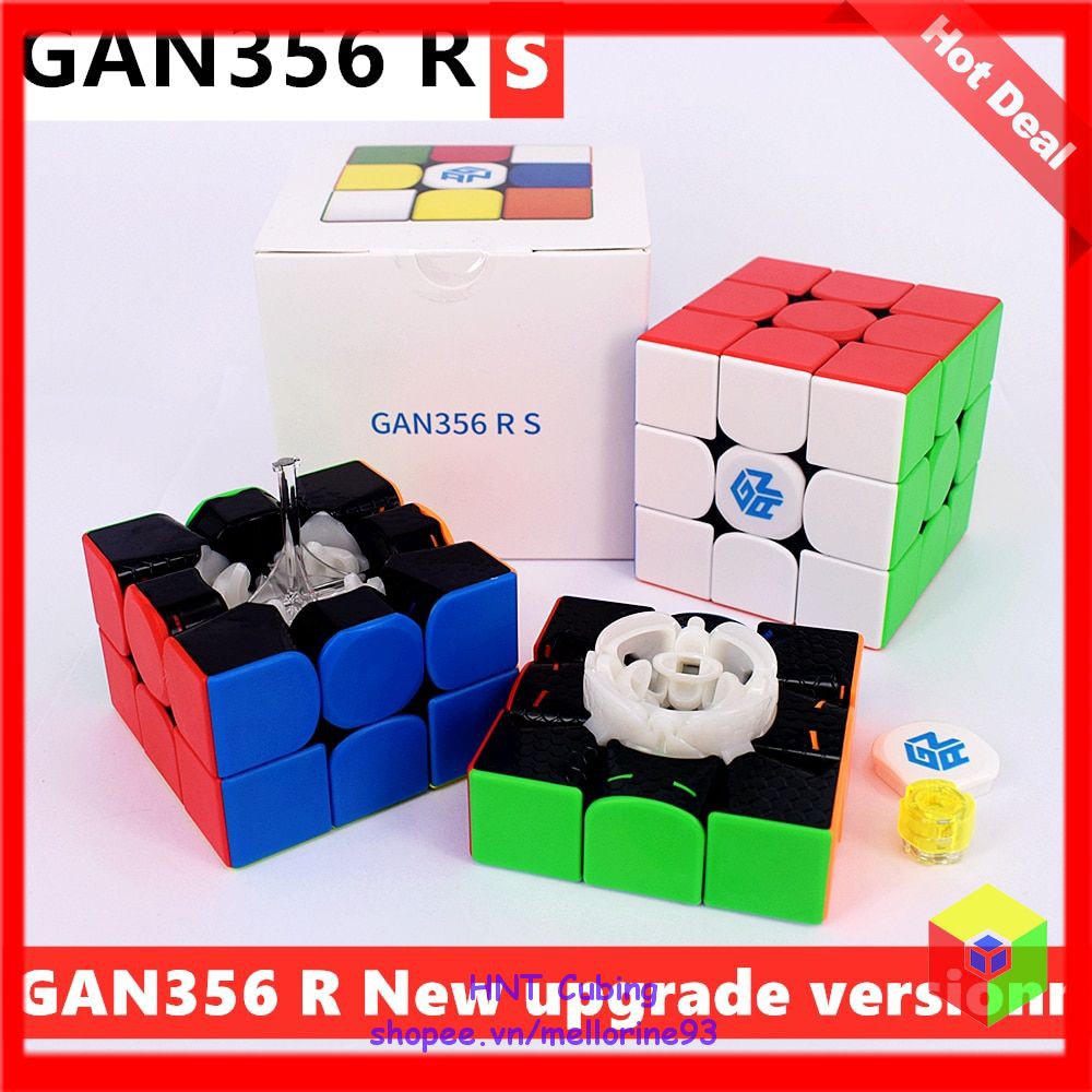 Rubik 3x3x3 Gan 356RS Thường / M (Màu Mới Core Mới 2020)