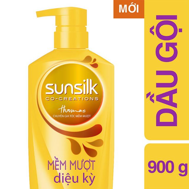 Dầu gội Sunsilk mềm mượt diệu kỳ 900g