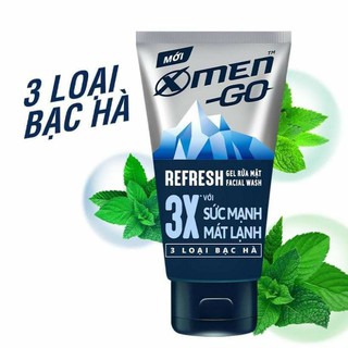 SỮA RỮA MẶT XMEN GO SẢNG KHOÁI SẠCH NHỜN VÀ NGỪA MỤN TRẮNG DA 100G