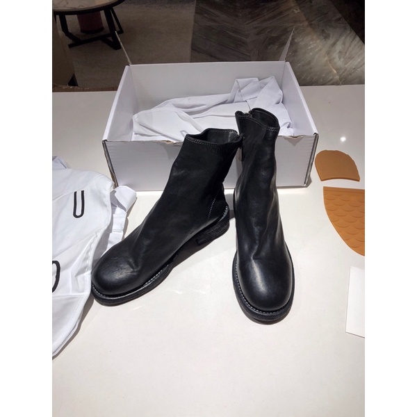 Giày cao cổ Guidi 796Z soft horse full grain back zip ankle boots