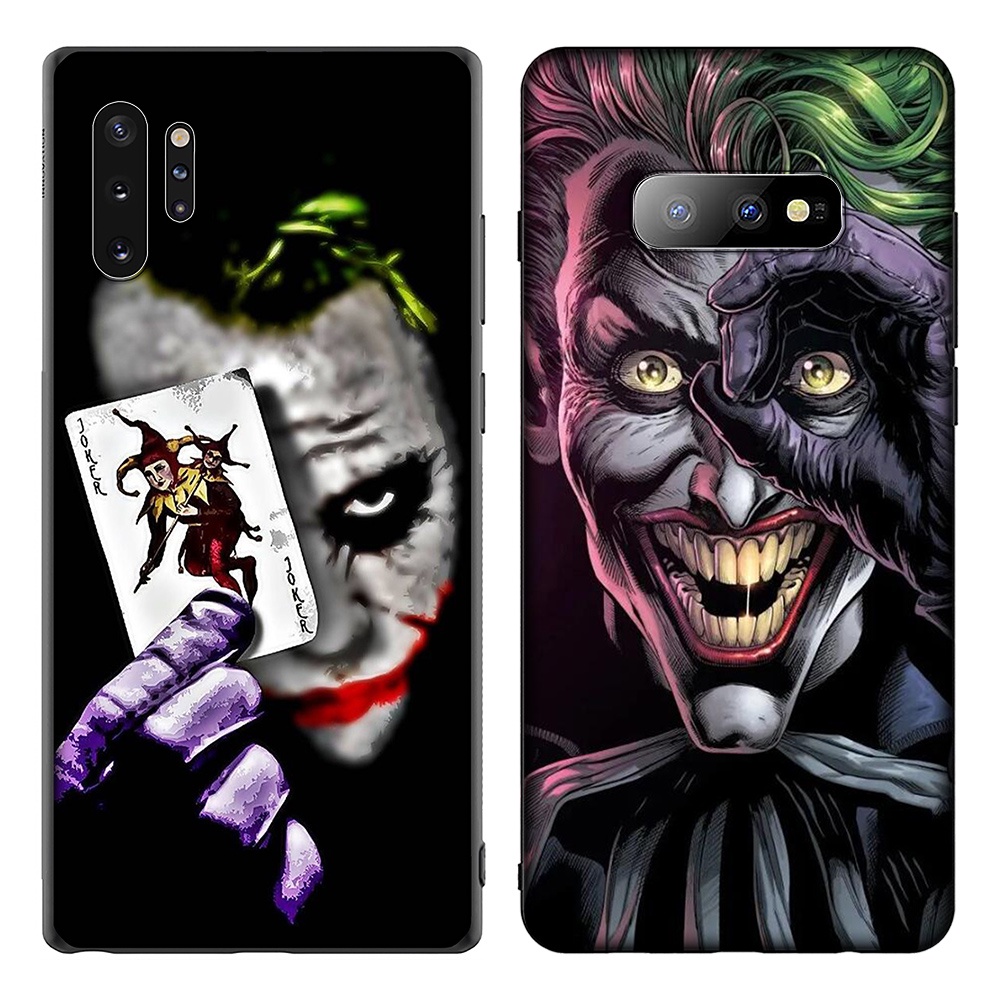 Ốp Điện Thoại Silicon TPU Mềm Hình Batman Dark Knight Joker Cho iPhone 7 8 Plus X XS Max XR SXDE4