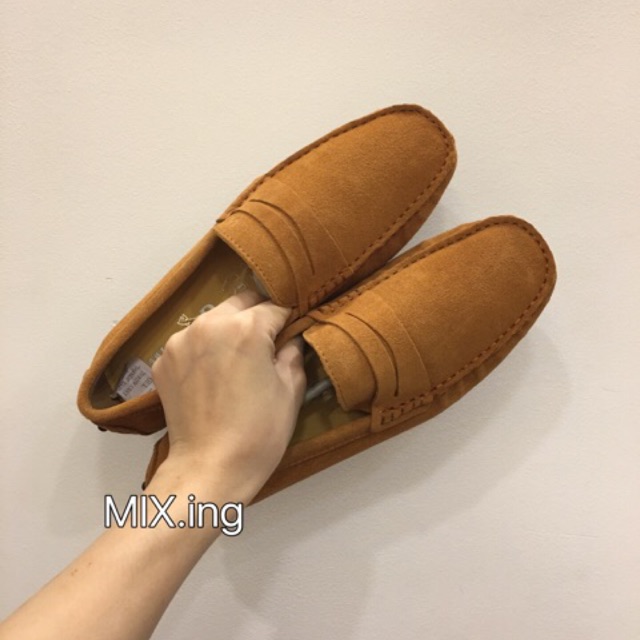 Giày lười da lộn/ Giày mọi da lộn cao cấp