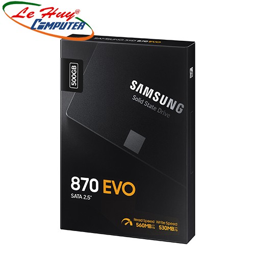 Ổ cứng SSD Samsung 870 EVO SATA III 2.5&quot; 500GB (MZ-77E500BW) Hàng Chính Hãng