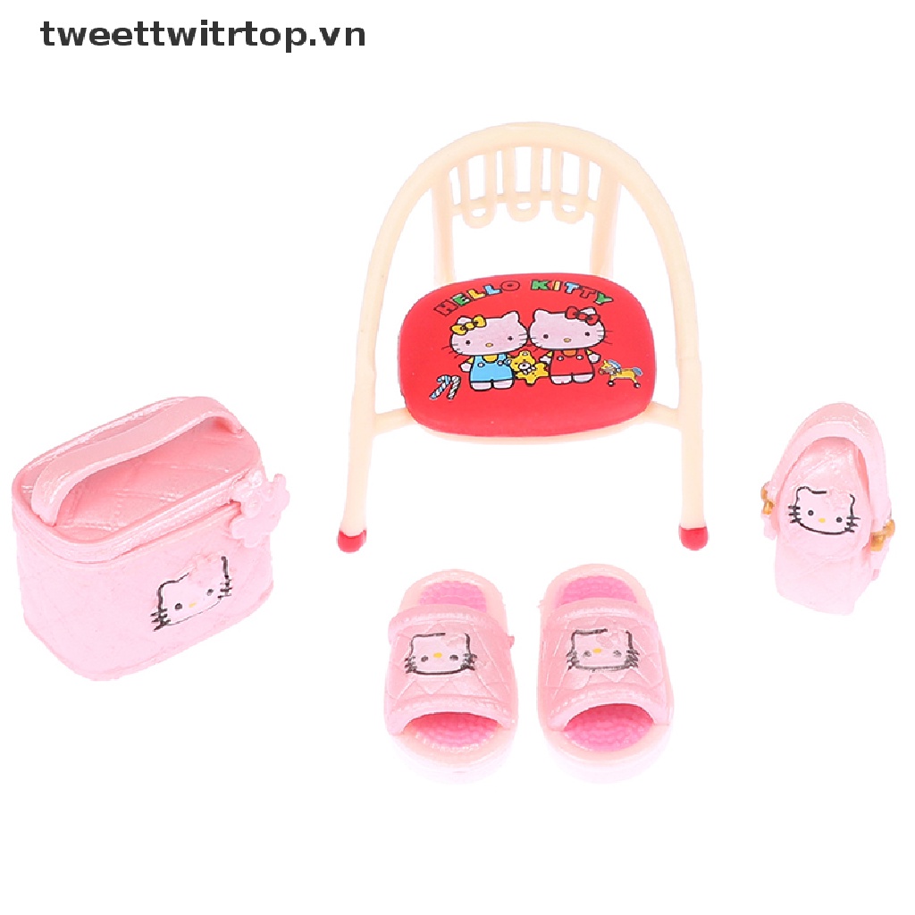 1 Túi Đựng Mỹ Phẩm Hoặc Ghế Ngồi Trang Trí Nhà Búp Bê