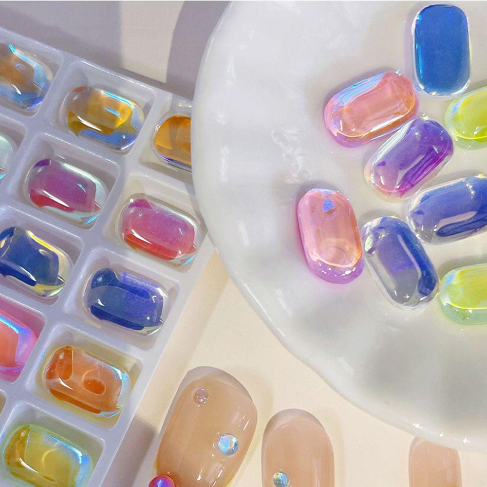 Hương Thơm Móng Tay|Phụ Kiện Nhựa Resin Hình Bát Giác/Tròn/Tròn Trang Trí Móng Tay Cho Nữ|Charm Làm Móng