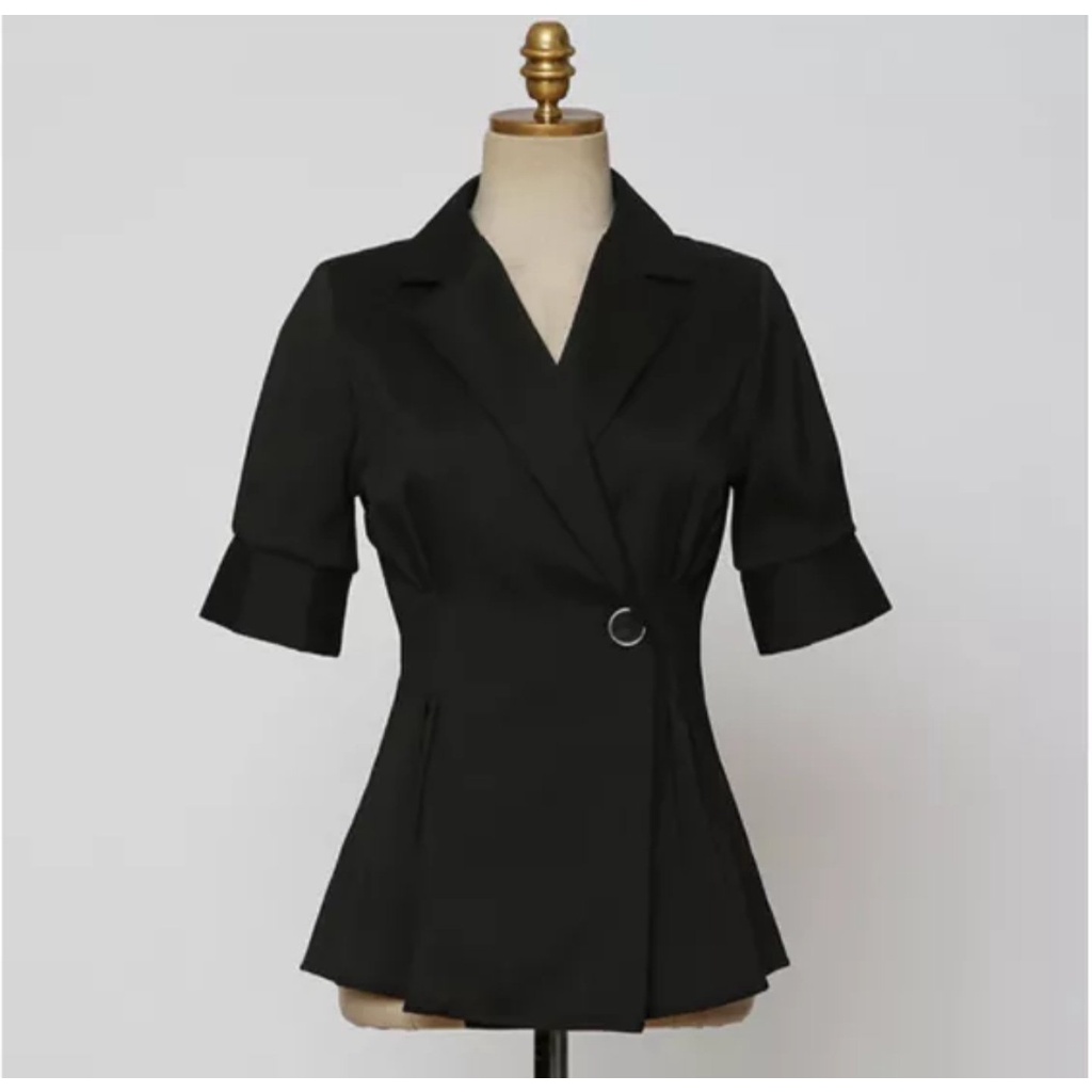 [HCM]Áo Khoác Vest Blazer Một Nút Dáng Dài Thanh Lịch_[Giá gốc tận xưởng]