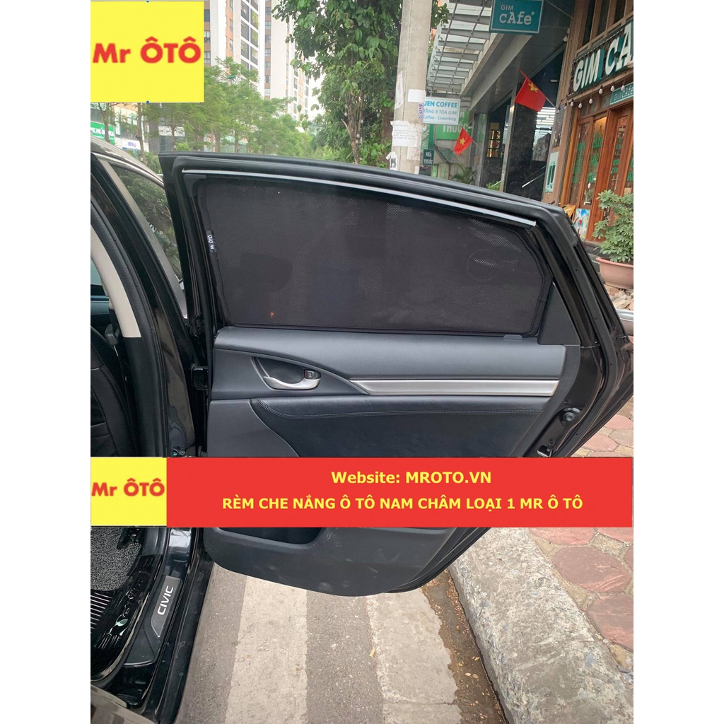 Rèm Che Nắng chống UV Xe Honda Civic 2019-2021 / Civic RS Hàng Loại 1 MR.ÔTÔ -Bảo Hành 2 Năm