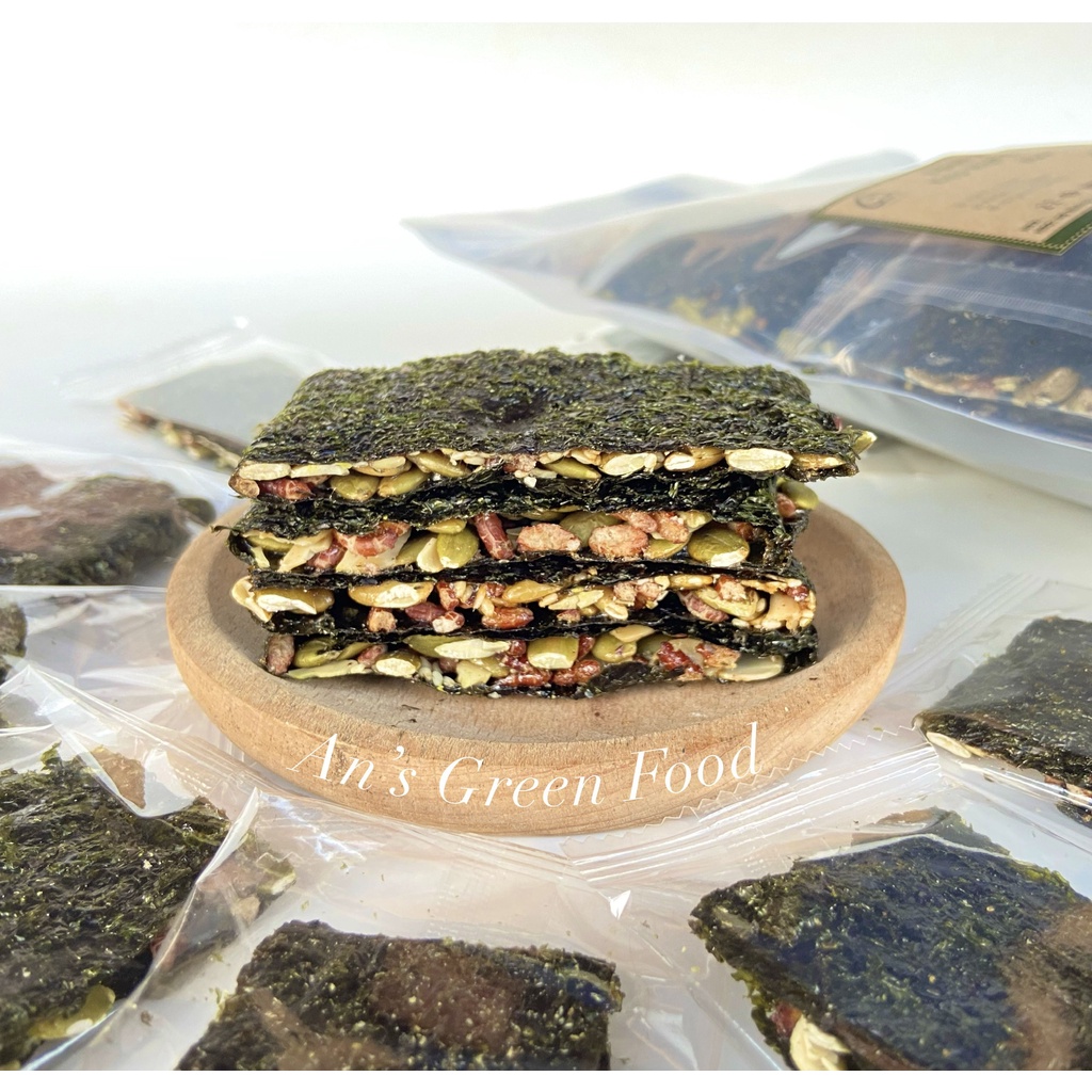 Rong Biển Kẹp Hạt Dinh Dưỡng 100gr/250gr - An's Green Farm