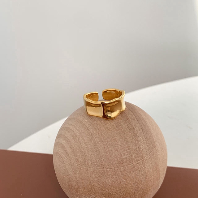 Nhẫn đeo tay làm từ kim loại phong cách retro thời trang nữ